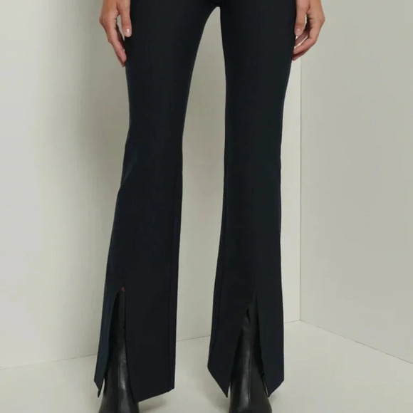 10 Crosby Derek Lam Pants - Derek Lam 10 Crosby Midnight Flare Slit Hem Pants Sz 6 New $375